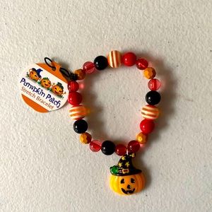 NEW - Halloween Stretch Bracelet w/Orange Bag